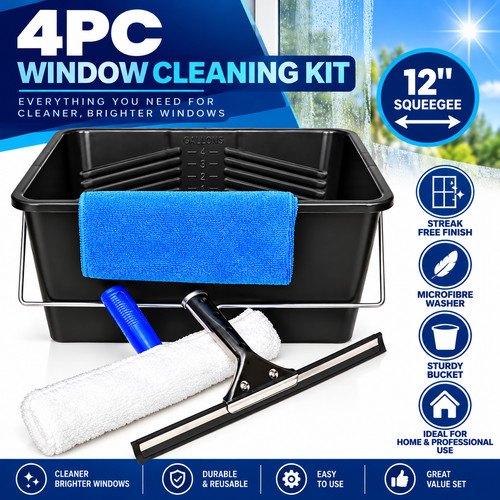 4pc window cleaning - window,