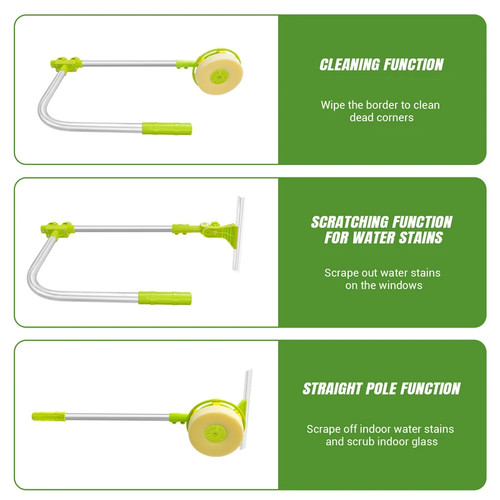 Telescopic window cleaning - window,