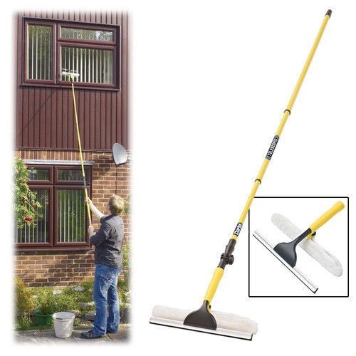 Telescopic window cleaner - window,