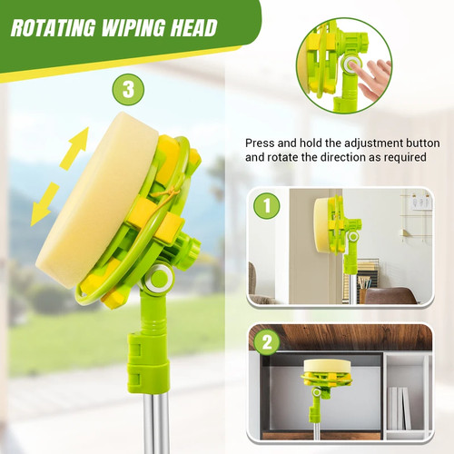 Telescopic window cleaning - window,