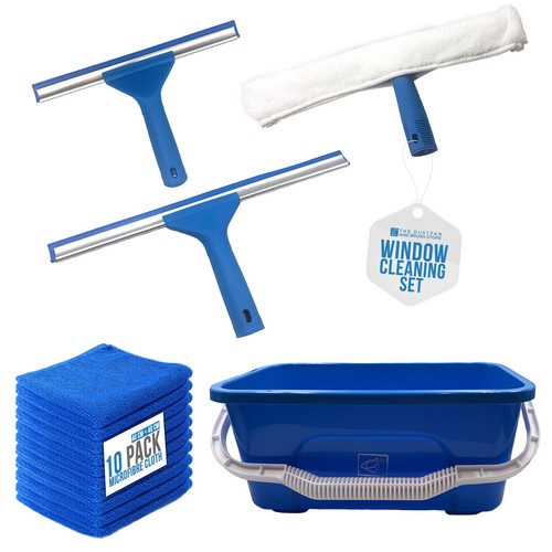 Window cleaning kit microfibre - window,