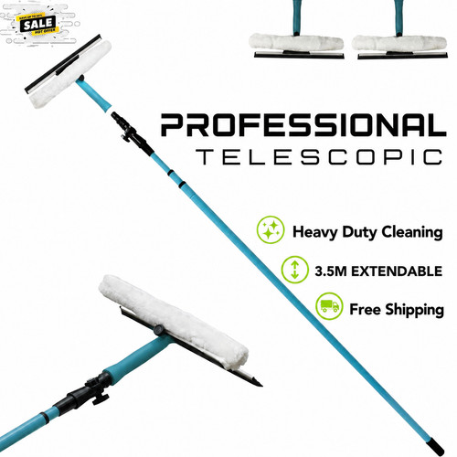 Telescopic window cleaner - telescopic,